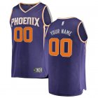 Camiseta Custom 0 Phoenix Suns Icon Edition Púrpura Hombre